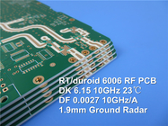Rogers RT/duroide 6006 Laminados para circuitos de alta frequência PCBs rígidos de dois lados