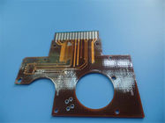 PCBs flexível Multilayer Rígido-cabo flexível PCBs de 4 camadas com o Polyimide PCBs de 1.6mm Fr4 &amp;0.2mm