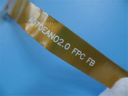 Acesso dobro PCBs flexível Polyimide PCBs do ouro da imersão da fabricação da placa do PWB de 2 camadas