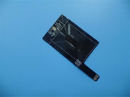 Protótipo flexível PCBs flexível de PCBs do acesso dobro com o Polyimide preto PCBs da cor de Coverlay