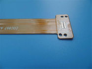 Ouro flexível Multilayer FPC do circuito impresso de PCBs do Polyimide de PCBs com placa grossa de PCBs do cabo flexível de 0.25mm