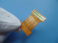 O laser flexível frente e verso seguro da placa de PCBs cortou o Polyimide PCBs da placa da amostra com ouro da imersão