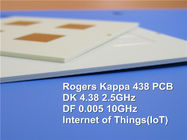 Rogers RO4350B + PWB misturado híbrido alto do PWB 4-Layer 1.0mm em 4mil RO4350B e 0.3mm FR-4 do Tg FR-4