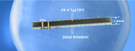 PWB Multilayer de alta frequência híbrido placa híbrida Bulit do PWB de 4 camadas em Rogers 20mil RO4003C e FR-4