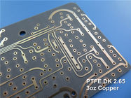 PWB de alta frequência do PWB PTFE RF de F4B construído em 1.60mm grosso com ouro, prata, lata e OSP da imersão