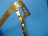 PWB amarelo de PCBs Coverlay FPC do Polyimide grosso flexível frente e verso de PCBs 0.15mm