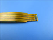 Placa de circuito flexível tomada partido dobro FPC com ouro da imersão