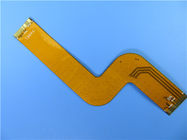 Polyimide flexível Multilayer PCBs de PCBs em 0.25mm grossos com ouro da imersão