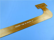 FPC Multilayer PWB flexível de 4 camadas com ouro grosso da imersão de 0.25mm