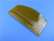 PCB adesivo flexível de camada única construído em poliimida com ouro de imersão para painel de instrumentos