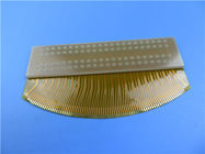 PCB adesivo flexível de camada única construído em poliimida com ouro de imersão para painel de instrumentos