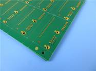 A placa de circuito impresso alta do Tg feita em IT-180ATC com dobro do ouro da imersão tomou partido PWB de alta temperatura