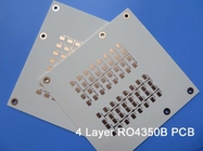 Placa de circuito do RF de 4 camadas em Rogers 60mil RO4350B e 10mil RO4350B com broca traseira para o acoplador da frequência ultraelevada