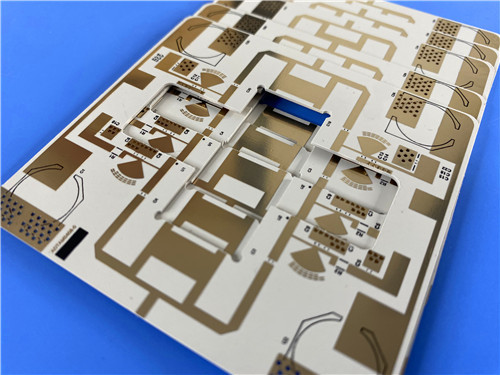 mais recente caso da empresa sobre Wangling High-Dk 4.4 TP440 laminate fabircate PCB for Miniaturized Antenna and Aerospace Applications