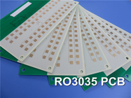 PWB da micro-ondas da placa de circuito impresso 2-Layer de Rogers RO3035 RF Rogers 3035 60mil 1.524mm com ouro da imersão