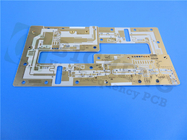 Placa de circuito impresso de alta frequência RF-60A PCB 31 mil 0,787 mm RF PCB de dupla camada com ouro de imersão