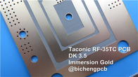 RF-35TC PCB de alta frequência com 30 mil, 60 mil espessura de revestimento de imersão de ouro, HASL, imersão de prata e estanho