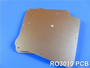 RO3010 PCB 4 camadas 2,7 mm Sem vias cegas revestidas 1 oz (1,4 mils) camadas externas peso Cu
