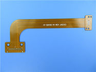 Circuito impresso flexível Multilayer (FPC) PWB do cabo flexível de 4 camadas com os 0.25mm grossos e ouro da imersão para o luminoso da exposição