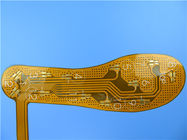 circuito 2-Layer impresso flexível (FPC) construído no Polyimide com ouro e reforçador da imersão para a palmilha dos esportes