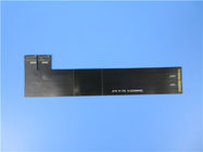 Placa de circuito flexível da dupla camada (FPC) construída no Polyimide com o Coverlay preto para o controle de acesso médio