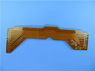 Circuito impresso flexível (FPC) construído no Polyimide 2oz com ouro da imersão e em Coverlay amarelo para o módulo de relação