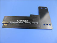 Circuito impresso flexível (FPC) construído no Polyimide 1oz com o Coverlay preto para o portador da exposição