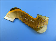 Circuito impresso flexível (FPC) construído no Polyimide 1oz com o ouro chapeado e reforçador do PI para o modem USB
