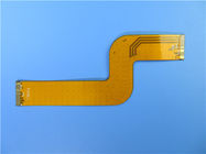 Polyimide flexível Multilayer PCBs de PCBs em 0.25mm densamente com ouro da imersão