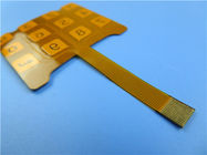 Única camada FPC flexível com a fita de 3M para a membrana do teclado numérico