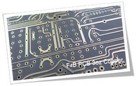 Placa de circuito de alta frequência do PWB 1.5mm DK 2,65 PTFE RF de PTFE com ouro da imersão do revestimento do cobre 3oz