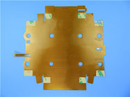 Circuito impresso flexível tomado partido dobro (FPC) com as trilhas do ouro e da linha tênue da imersão para computadores de controle industriais