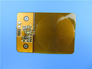 O dobro tomou partido PWB flexível do Polyimide do circuito da bobina flexível do PWB do ouro da imersão para o sensor do RFID