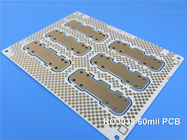 PWB da micro-ondas da placa de circuito impresso 2-Layer de Rogers RO3035 RF Rogers 3035 60mil 1.524mm com ouro da imersão