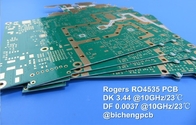 PWB de alta frequência da antena da placa de circuito impresso 60mil de Rogers RO4535 30mil 20mil RO4535 com ouro da imersão, prata, lata