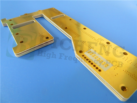 DiClad 527 PCB de alta frequência construído em 20 milímetros 0,508 mm Substratos com cobre de dois lados e ouro de imersão