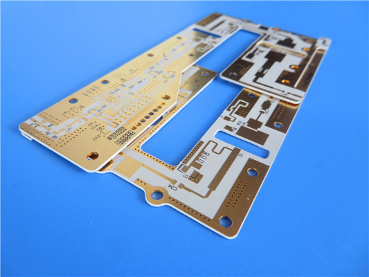 TSM-DS3 PCB de alta frequência construído em placas de 30 milímetros 0,762 milímetros de lado duplo com ouro de imersão