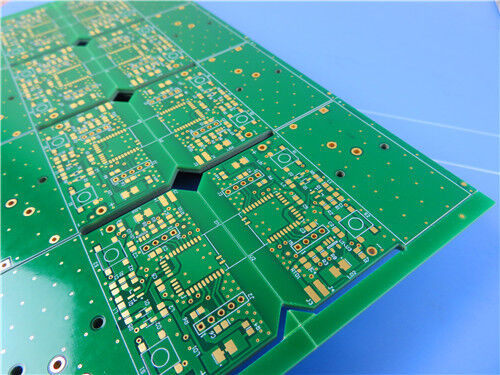 PCB digital de alta velocidade de 12 camadas   TU-872 SLK Low-Loss FR-4 com Via-in-Pad e Controle de Impedância