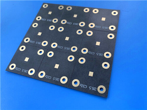 AGC Multi Material High-Volume TLX-6 DK 2.65 Substrato de Micro-ondas Reforçado com Fibra de Vidro e Solução de PCB Personalizada de 2 Camadas de 3.5mil