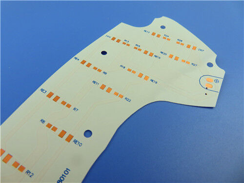 Material de PCB dupla face Wangling TFA1020, laminado compósito de PTFE/cerâmica de grau aeroespacial com RTF (folha com tratamento reverso)