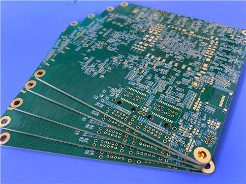 Placa de Circuito Impresso (PCB) de Alta Velocidade de 14 Camadas – Panasonic Megtron 6 (M6) Material de Perda Ultra-Baixa com Controle de Impedância e Via-em-Pad & IPC Classe 3