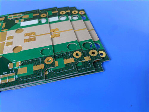 Rogers RT/duroid 6202 DK 2.94 a 3.06 Laminado de Alta Frequência e Soluções de Fabricação de PCB construídas em substrato de 20mil com ENIG
