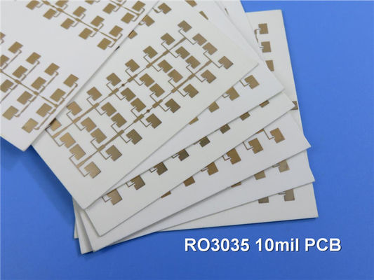 Rogers RO3035 PCB de alta frequência de 2 camadas Rogers 3035 10mil Placa de circuito DK3.5 DF 0.0015 RF PCB de microondas